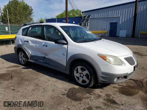2006 Pontiac Vibe z VIN 5Y2SL65856Z452760, wystawiony jako Copart lot #56246455 z przebiegiem Nie podano mil oraz Szkoda całkowita • Salvage title. Historia ofert i sprzedaży dostępna na DreamBid. Obrazek 4.