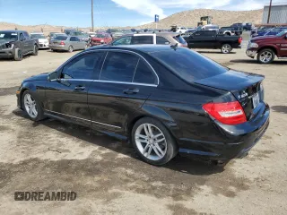 2014 Mercedes-Benz C-Class C 250 Sport with VIN WDDGF4HB9ER313888, listed as a Copart auction lot 48814895 with 159,815 mi miles and Salvage Title. Bid and sale history available at carsss.com. Image 2.