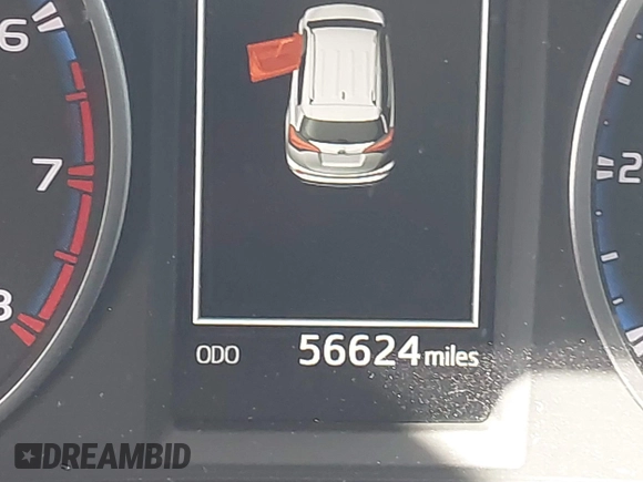 2018 Toyota RAV4 XLE with VIN JTMWFREV3JD130995, listed as a IAAI auction lot 42183630 with 56,624 mi miles. Bid and sale history available at carsss.com. Image 16.