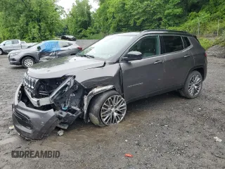 2023 Jeep Compass Limited с VIN 3C4NJDCN5PT503926, выставлен на аукционе Copart как лот 60574415 с пробегом 30 200 миль миль и Списание • Salvage title. История ставок и продаж доступна на DreamBid. Изображение 1.