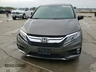2019 Honda Odyssey EX-L with VIN 5FNRL6H72KB059123, listed as a Copart auction lot 51424205 with 73,412 mi miles and Salvage Title. Bid and sale history available at carsss.com. Image 14.