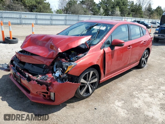 2017 Subaru Impreza Special Sports с VIN 4S3GTAK63H3717838, выставлен на аукционе Copart как лот 53668455 с пробегом 81 753 миль миль и Списание • Salvage title. История ставок и продаж доступна на DreamBid. Изображение 1.