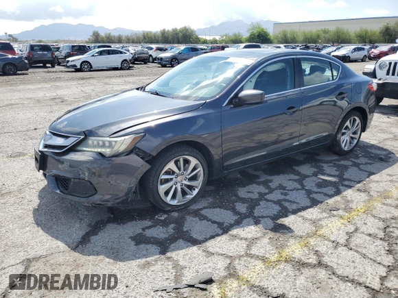 2016 Acura ILX with VIN 19UDE2F32GA023785, listed as a Copart auction lot 55965835 with 134,568 mi miles and Salvage title. Bid and sale history available at DreamBid. Image 1.
