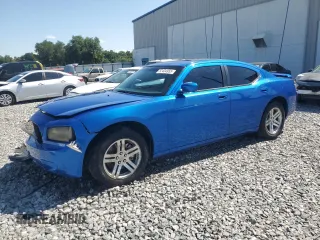 2006 Dodge Charger R/T with VIN 2B3KA53H56H233480, listed as a Copart auction lot 52434955 with 186,255 mi miles and Salvage Title. Bid and sale history available at carsss.com. Image 1.
