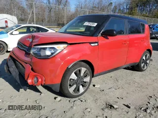 2019 Kia Soul + with VIN KNDJP3A5XK7656664, listed as a Copart auction lot 47354095 with 34,849 mi miles and Salvage Title. Bid and sale history available at DreamBid. Image 1.