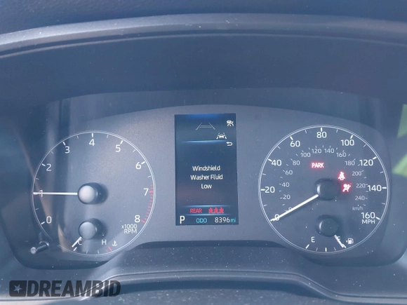 2024 Toyota Corolla Cross LE with VIN 7MUBAABG0RV097884, listed as a IAAI auction lot 41447543 with 8,396 mi miles and . Bid and sale history available at DreamBid. Image 7.