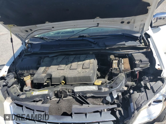 2010 Chrysler Town & Country Limited with VIN 2A4RR7DXXAR398851, listed as a Copart auction lot 50356105 with 181,565 mi miles and Salvage Title. Bid and sale history available at carsss.com. Image 14.
