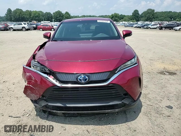2022 Toyota Venza LE with VIN JTEAAAAH0NJ106165, listed as a Copart auction lot 61707314 with 37,786 mi miles and Salvage Title. Bid and sale history available at carsss.com. Image 12.
