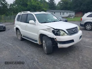 2006 Lexus GX 470 with VIN JTJBT20X860122264, listed as a IAAI auction lot 42605218 with 263,560 mi miles and . Bid and sale history available at DreamBid. Image 1.