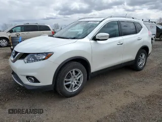2015 Nissan Rogue SL z VIN 5N1AT2MV0FC813340, wystawiony jako Copart lot #54132845 z przebiegiem 89 270 mil mil oraz Szkoda całkowita • Salvage title. Historia ofert i sprzedaży dostępna na DreamBid. Obrazek 1.