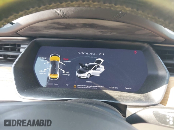 2020 Tesla Model S Long Range with VIN 5YJSA1E29LF389023, listed as a IAAI auction lot 42509364 with 93,070 mi miles and . Bid and sale history available at DreamBid. Image 7.