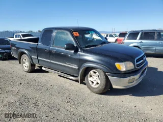 2001 Toyota Tundra Ltd with VIN 5TBBT48111S194257, listed as a Copart auction lot 45520555 with 318,665 mi miles and Salvage Title. Bid and sale history available at carsss.com. Image 4.