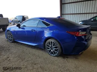 2015 Lexus RC 350 with VIN JTHHE5BC0F5001880, listed as a Copart auction lot 78278324 with 90,325 mi miles and Salvage Title. Bid and sale history available at carsss.com. Image 2.