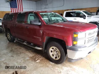 2014 Chevrolet Silverado 1500 Work Truck with VIN 3GCUKPEH6EG255287, listed as a Copart auction lot 49999455 with 141,815 mi miles and Clean Title. Bid and sale history available at DreamBid. Image 4.
