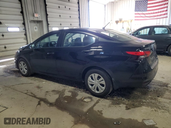 2024 Nissan Versa S with VIN 3N1CN8DV6RL893345, listed as a Copart auction lot 50308005 with 12,585 mi miles and Salvage Title. Bid and sale history available at carsss.com. Image 2.