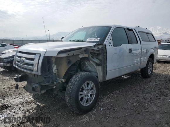 2011 Ford F-150 XL with VIN 1FTFX1EF9BFB86162, listed as a Copart auction lot 46303825 with Not Provided miles and Salvage Title. Bid and sale history available at carsss.com. Image 1.