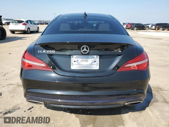 2018 Mercedes-Benz CLA 250 with VIN WDDSJ4EB3JN664343, listed as a Copart auction lot 41455504 with 71,682 mi miles and . Bid and sale history available at DreamBid. Image 6.