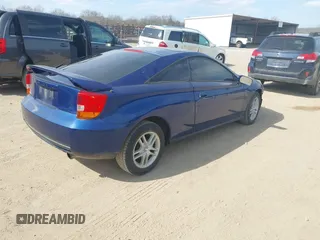 2000 Toyota Celica GT with VIN JTDDR32T0Y0024889, listed as a IAAI auction lot 41695008 with 146,217 mi miles. Bid and sale history available at carsss.com. Image 4.