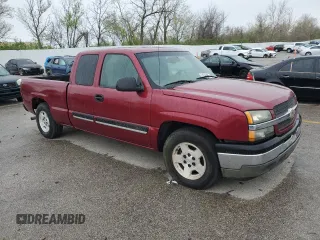 2005 Chevrolet Silverado 1500 LS z VIN 2GCEC19T651207780, wystawiony jako Copart lot #51638165 z przebiegiem 239 408 mil mil oraz Czysty tytuł • Clean title. Historia ofert i sprzedaży dostępna na DreamBid. Obrazek 4.