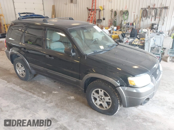 2005 Ford Escape XLT with VIN 1FMCU93125KA89457, listed as a IAAI auction lot 42508439 with 104,158 mi miles and . Bid and sale history available at DreamBid. Image 1.