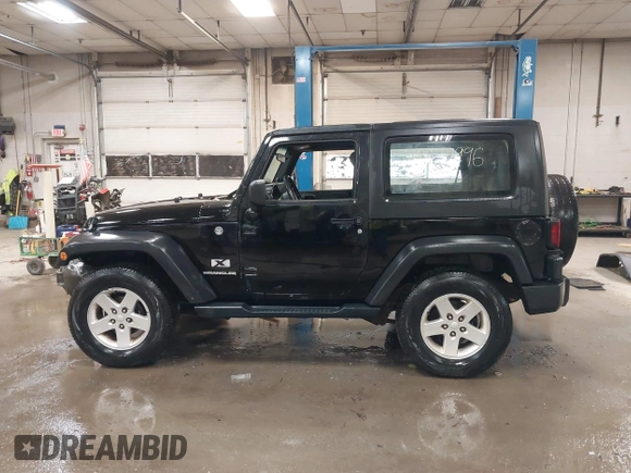 2007 Jeep Wrangler X with VIN 1J4FA24187L117446, listed as a IAAI auction lot 42177996 with 218,976 mi miles and . Bid and sale history available at DreamBid. Image 15.
