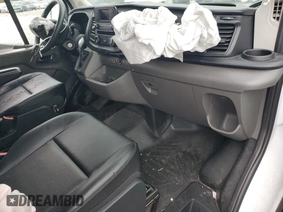 2023 Ford Transit Cargo with VIN 1FTBR1C86PKA11637, listed as a Copart auction lot 72097344 with 26,293 mi miles and Salvage Title. Bid and sale history available at DreamBid. Image 8.