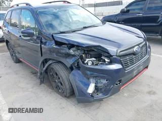 2020 Subaru Forester Special Sports with VIN JF2SKARCXLH424184, listed as a IAAI auction lot 42063911 with 52,786 mi miles and . Bid and sale history available at DreamBid. Image 6.