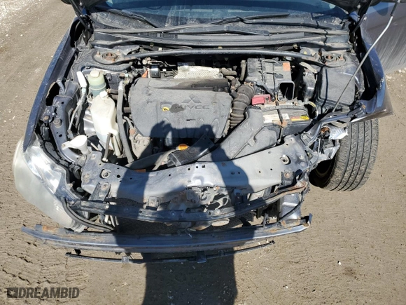 2010 Mitsubishi Lancer GTS with VIN JA32U8FW3AU603833, listed as a Copart auction lot 51773145 with 346,640 mi miles and Salvage Title. Bid and sale history available at carsss.com. Image 11.