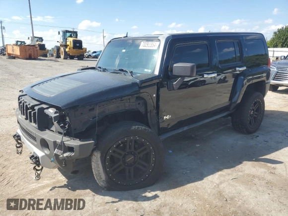 2008 Hummer H3 SUV with VIN 5GTEN13E688135915, listed as a Copart auction lot 70292354 with 221,773 mi miles and Salvage Title. Bid and sale history available at carsss.com. Image 1.