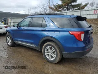 2022 Ford Explorer XLT with VIN 1FMSK8DH7NGA62104, listed as a Copart auction lot 50810145 with 65,605 mi miles and Salvage Title. Bid and sale history available at DreamBid. Image 2.