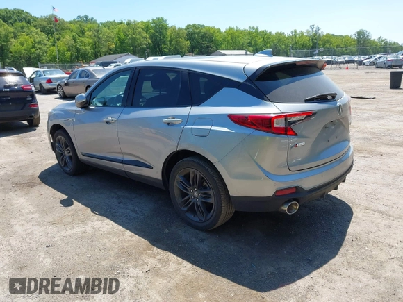 2021 Acura RDX w/A-Spec Package с VIN 5J8TC2H67ML015836, выставлен на аукционе IAAI как лот 42372482 с пробегом 39 223 миль миль и . История ставок и продаж доступна на DreamBid. Изображение 3.