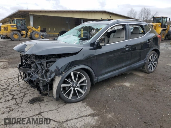 2017 Nissan Rogue Sport SL with VIN JN1BJ1CR4HW133040, listed as a Copart auction lot 52760255 with 122,354 mi miles and Salvage Title. Bid and sale history available at carsss.com. Image 1.
