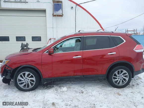 2015 Nissan Rogue SL with VIN 5N1AT2MV8FC903688, listed as a IAAI auction lot 41548493 with 77,123 mi miles. Bid and sale history available at carsss.com. Image 15.