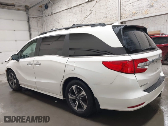 2019 Honda Odyssey Touring with VIN 5FNRL6H8XKB079113, listed as a IAAI auction lot 42359455 with 74,545 mi miles and . Bid and sale history available at DreamBid. Image 15.