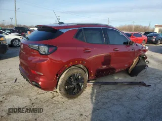 2024 Buick Encore GX Avenir with VIN KL4AMGSL6RB073085, listed as a Copart auction lot 86503654 with 4,528 mi miles and Salvage title. Bid and sale history available at DreamBid. Image 3.