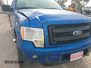 2014 Ford F-150 XL with VIN 1FTFX1EF1EFC85059, listed as a IAAI auction lot 41524443 with 85,882 mi miles. Bid and sale history available at carsss.com. Image 6.