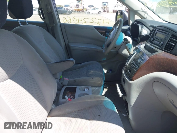 2014 Nissan Quest S with VIN JN8AE2KP1E9101017, listed as a IAAI auction lot 42224066 with 230,317 mi miles and . Bid and sale history available at DreamBid. Image 5.