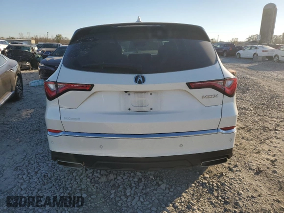 2023 Acura MDX w/Technology Package with VIN 5J8YD9H46PL005510, listed as a Copart auction lot 83422284 with 35,681 mi miles and Salvage Title. Bid and sale history available at carsss.com. Image 6.