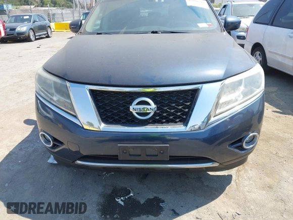 2013 Nissan Pathfinder Platinum with VIN 5N1AR2MM9DC655065, listed as a IAAI auction lot 42698219 with 113,545 mi miles and . Bid and sale history available at DreamBid. Image 6.
