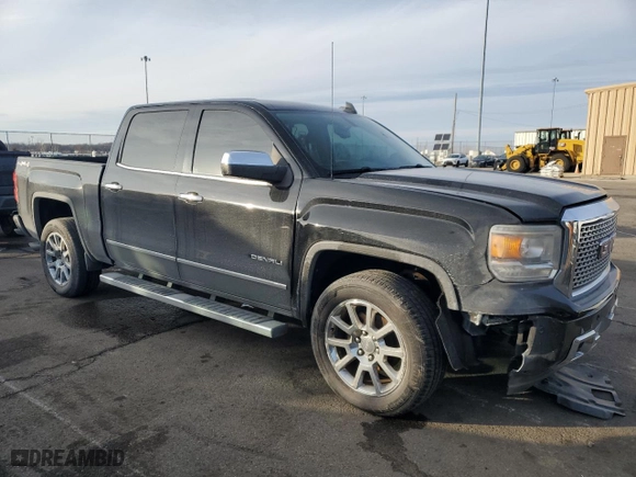 2015 GMC Sierra 1500 Denali with VIN 3GTU2WEC0FG136313, listed as a Copart auction lot 44865995 with 74,597 mi miles and Salvage Title. Bid and sale history available at carsss.com. Image 4.