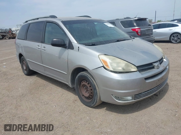 2005 Toyota Sienna CE with VIN 5TDZA23C05S320221, listed as a IAAI auction lot 41860718 with 159,423 mi miles. Bid and sale history available at carsss.com. Image 1.