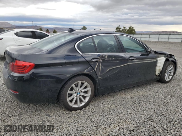 2015 BMW 5 Series 535d xDrive with VIN WBAFV3C51FD686892, listed as a Copart auction lot 81410224 with 109,264 mi miles and Salvage title. Bid and sale history available at DreamBid. Image 3.