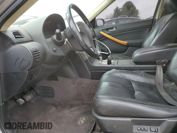 2004 Infiniti G35 w/Leather with VIN JNKCV51F04M708177, listed as a Copart auction lot 53630535 with 148,682 mi miles and Clean Title. Bid and sale history available at DreamBid. Image 7.