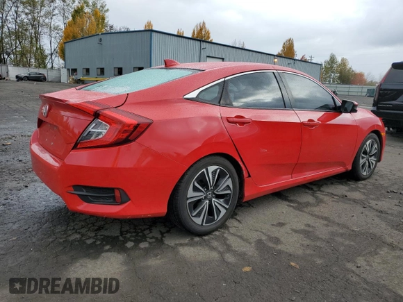 2017 Honda Civic Sedan EX-T with VIN 2HGFC1F4XHH632188, listed as a Copart auction lot 79520774 with 94,017 mi miles and Salvage Title. Bid and sale history available at carsss.com. Image 3.