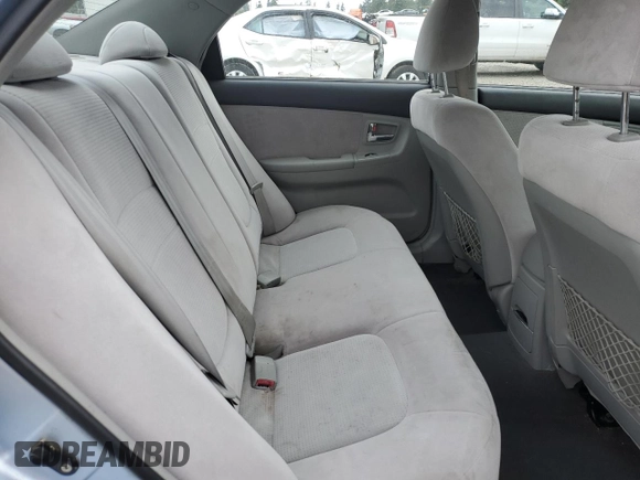 2007 Kia Spectra EX with VIN KNAFE121875438749, listed as a Copart auction lot 60255525 with 171,182 mi miles and Salvage title. Bid and sale history available at DreamBid. Image 10.