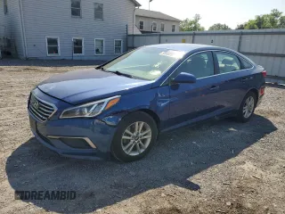 2017 Hyundai Sonata 2.4L z VIN 5NPE24AF8HH542990, wystawiony jako Copart lot #59568395 z przebiegiem 113 312 mil mil oraz Czysty tytuł • Clean title. Historia ofert i sprzedaży dostępna na DreamBid. Obrazek 1.
