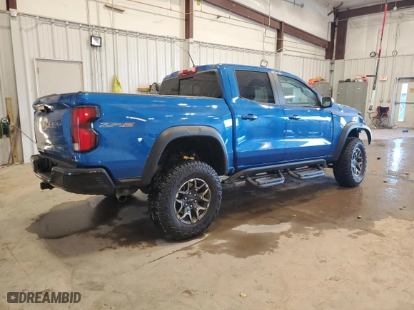 2024 Chevrolet Colorado 4WD ZR2 with VIN 1GCPTFEK0R1176668, listed as a Copart auction lot 87896325 with 0 mi miles and Salvage Title. Bid and sale history available at carsss.com. Image 3.