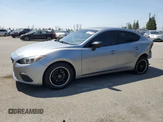 2015 Mazda 3 i SV z VIN JM1BM1T76F1246856, wystawiony jako Copart lot #58431715 z przebiegiem 166 185 mil mil oraz Szkoda całkowita • Salvage title. Historia ofert i sprzedaży dostępna na DreamBid. Obrazek 1.