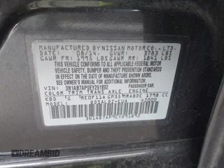 2014 Nissan Sentra SR with VIN 3N1AB7AP9EY291892, listed as a IAAI auction lot 41913452 with 171,015 mi miles and . Bid and sale history available at DreamBid. Image 9.