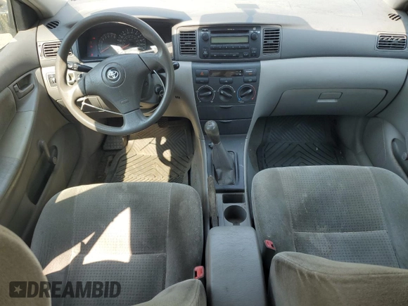 2007 Toyota Corolla CE with VIN 2T1BR32E17C804560, listed as a Copart auction lot 59257155 with 282,147 mi miles and Non repairable. Bid and sale history available at DreamBid. Image 8.